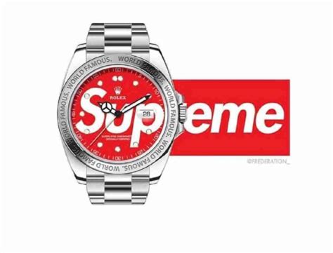 supeeme rolex|supreme x rolex date.